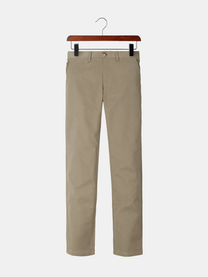 Bawełniane chinosy w kolorze khaki